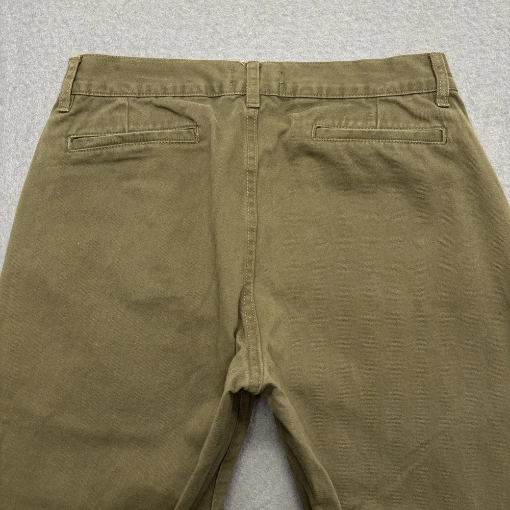 Taylor Stitch Pants Mens Size 31 (30x30) Democratic Fit Green‎ 100% Cotton Chino